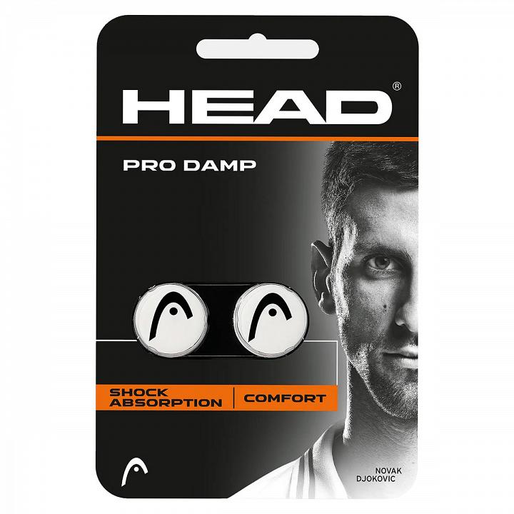 Head Pro Damp White / Black 2 szt